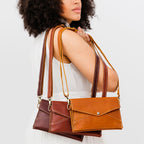 Bolso cruzado convertible tipo sobre