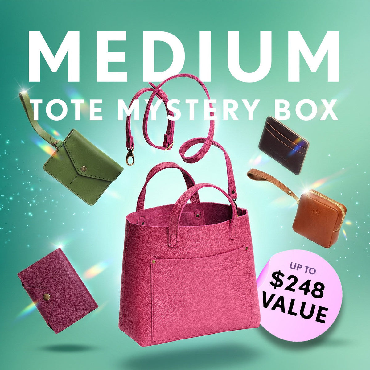 Mystery Box de sac bandoulière taille moyenne