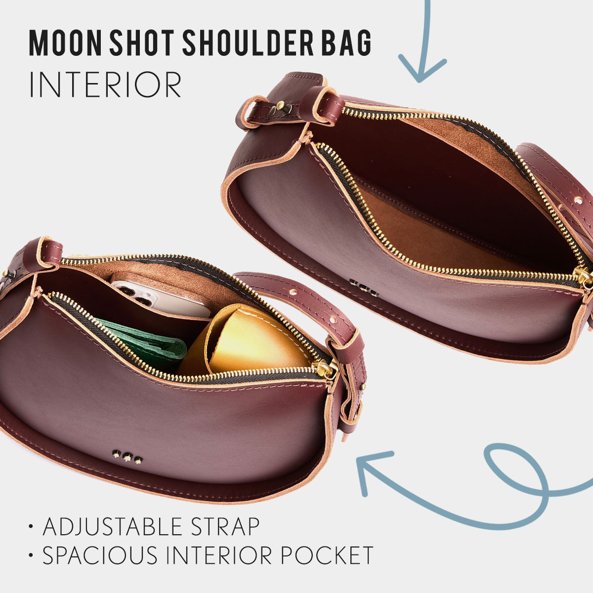Sac bandoulière Moon Shot