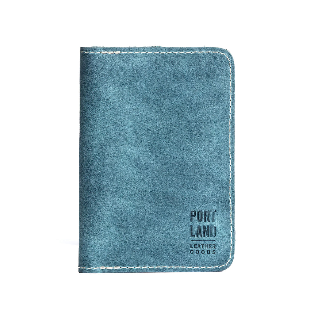 Portapasaportes moderno de piel