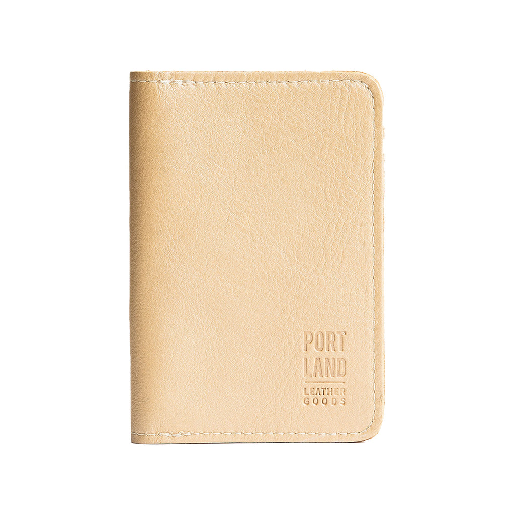 Portapasaportes moderno de piel