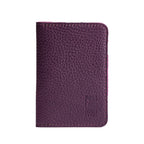 Portapasaportes moderno de piel