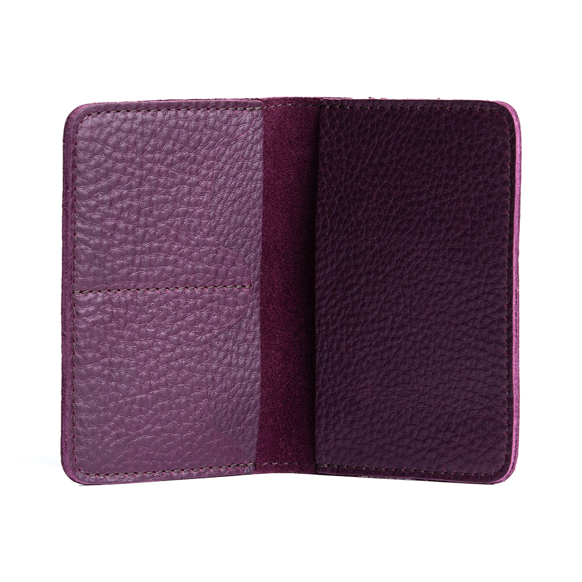 'Almost Perfect' Leather Modern Passport Holder - Famous | Online Store