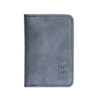 Portapasaportes moderno de piel