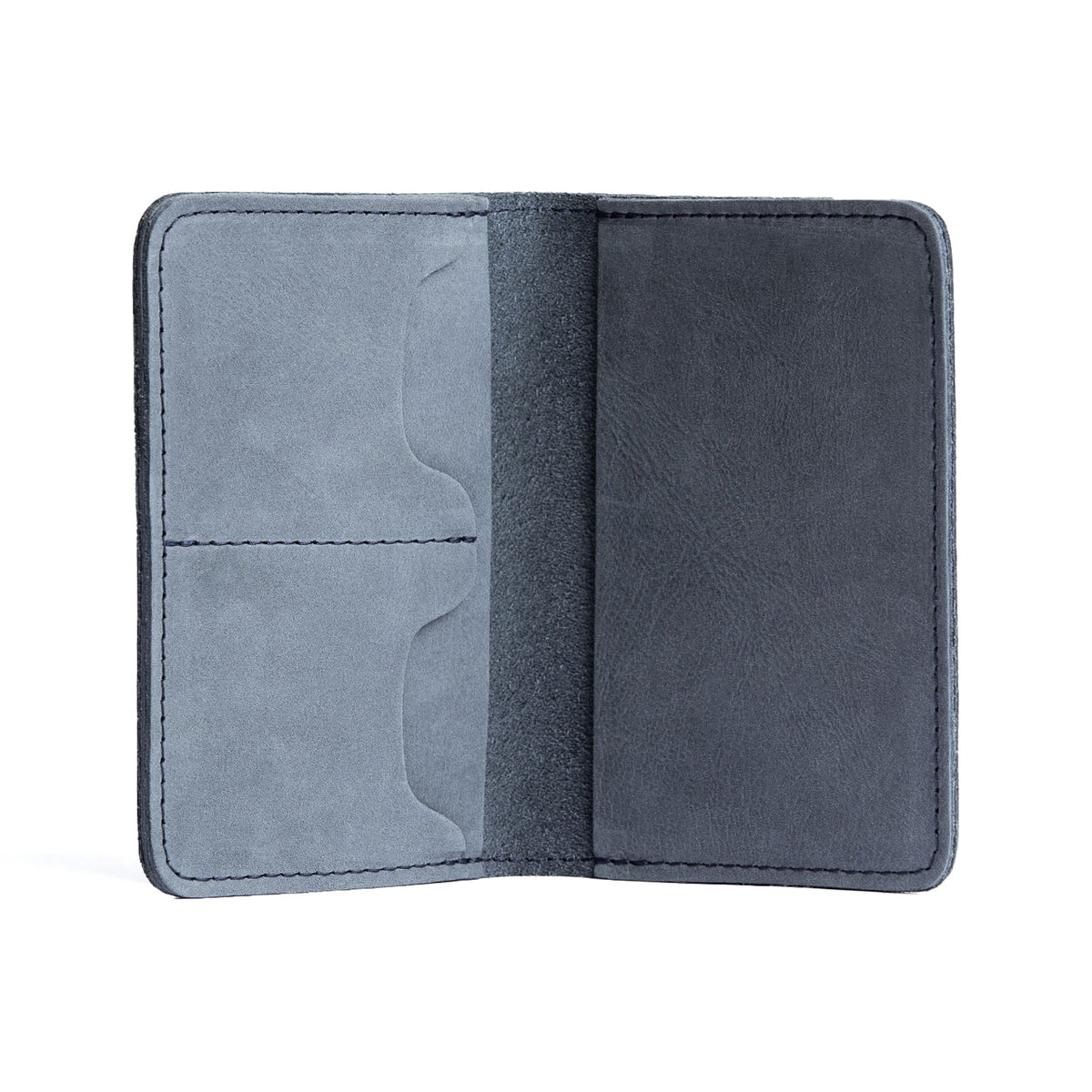 Portapasaportes moderno de piel