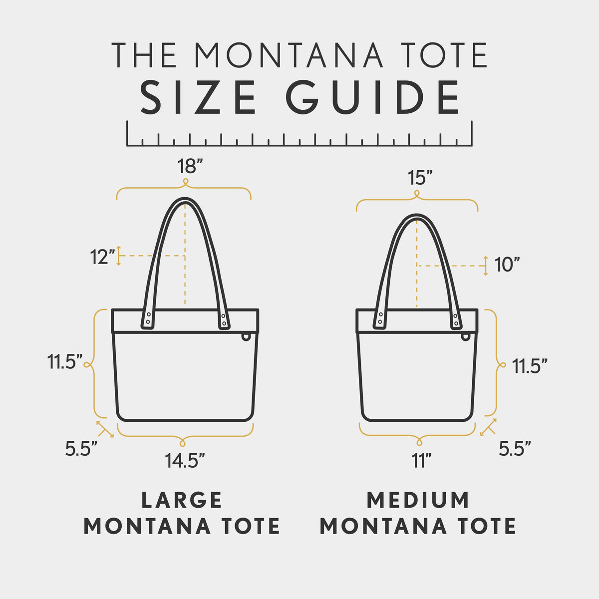 'Almost Perfect' Montana Tote - Famous | Online Store