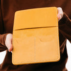 'Almost Perfect' Leather Modern Passport Holder - Famous | Online Store