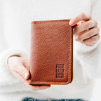 'Almost Perfect' Leather Modern Passport Holder - Famous | Online Store