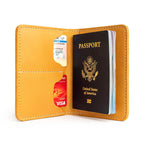 'Almost Perfect' Leather Modern Passport Holder - Famous | Online Store