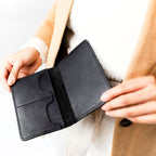'Almost Perfect' Leather Modern Passport Holder - Famous | Online Store
