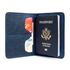 'Almost Perfect' Leather Modern Passport Holder - Famous | Online Store