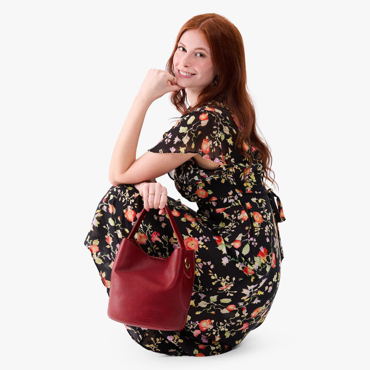 'Almost Perfect' Belle Bucket Bag - Famous | Online Store