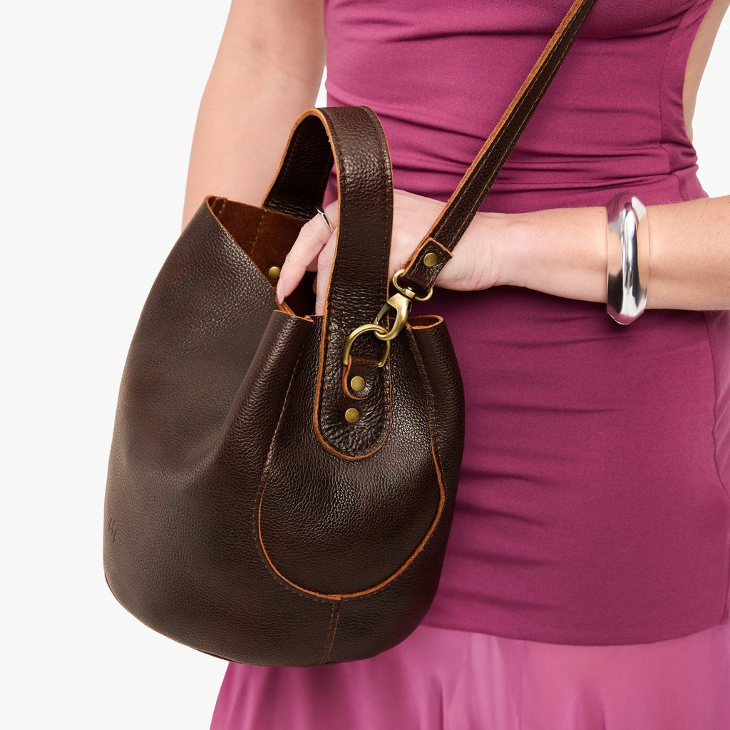 'Almost Perfect' Belle Bucket Bag - Famous | Online Store