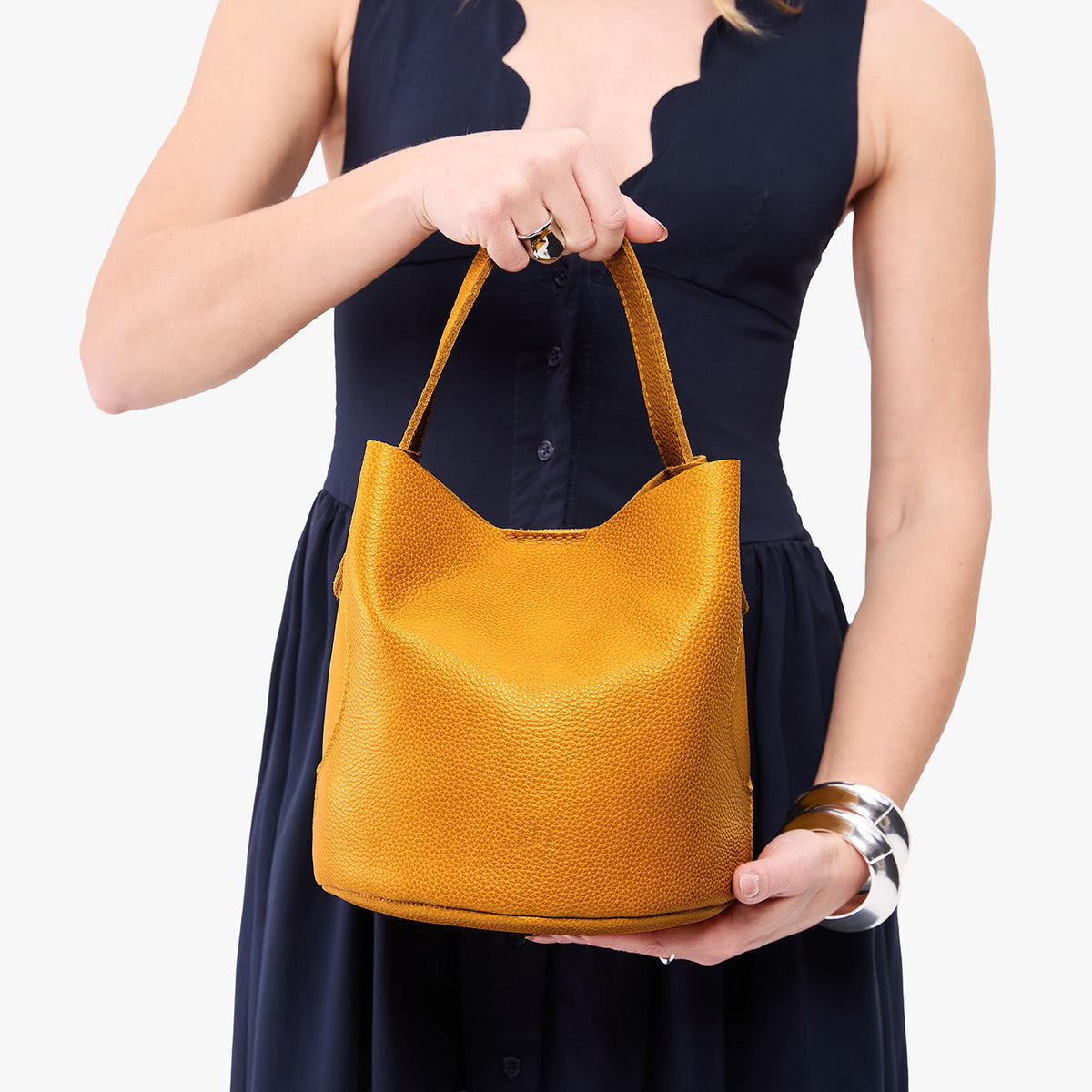 'Almost Perfect' Belle Bucket Bag - Famous | Online Store