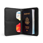 'Almost Perfect' Leather Modern Passport Holder - Famous | Online Store