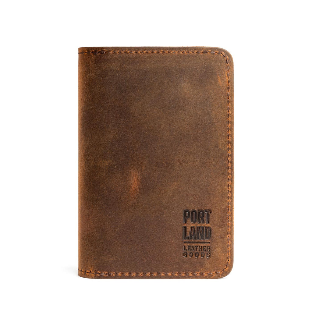 Portapasaportes moderno de piel