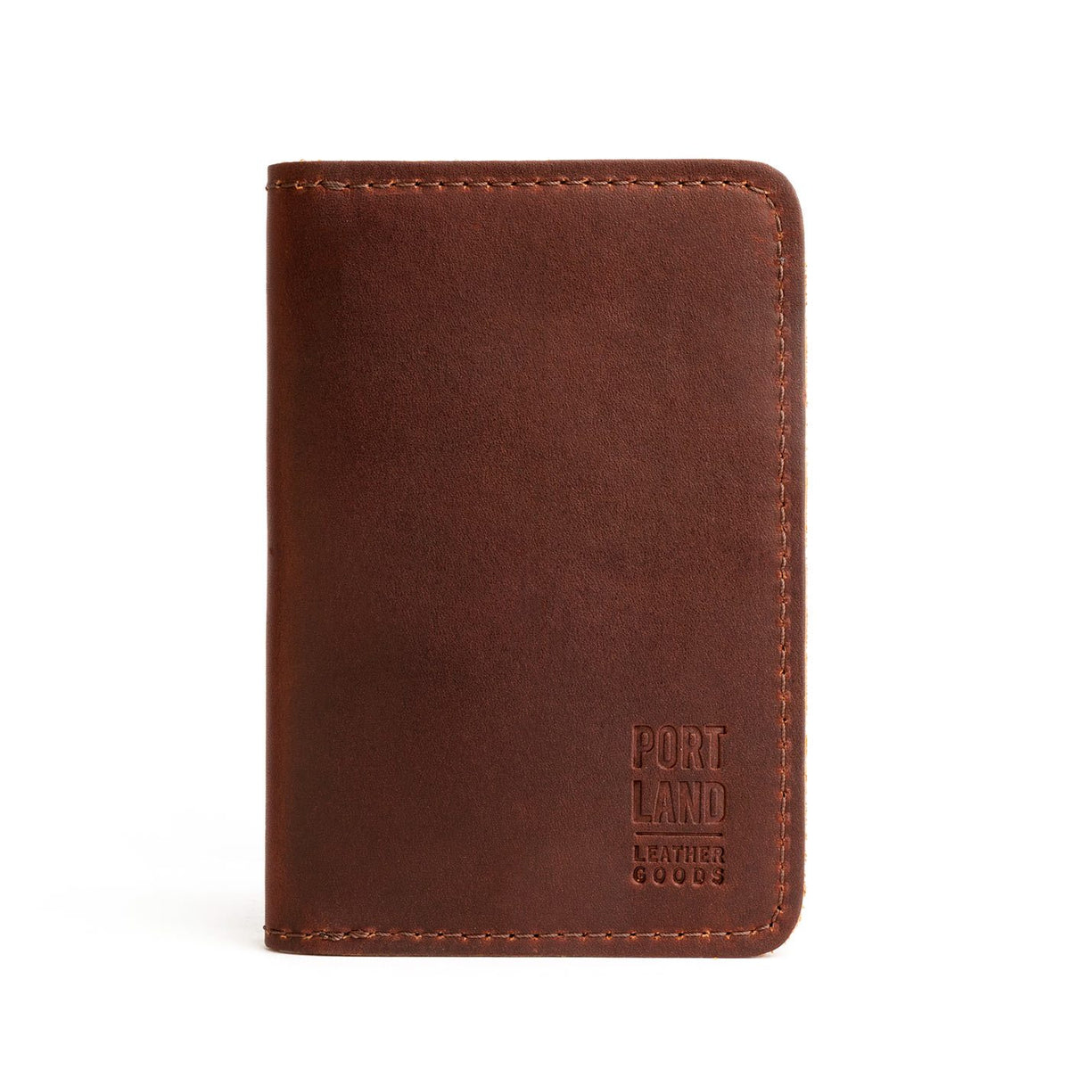 Portapasaportes moderno de piel