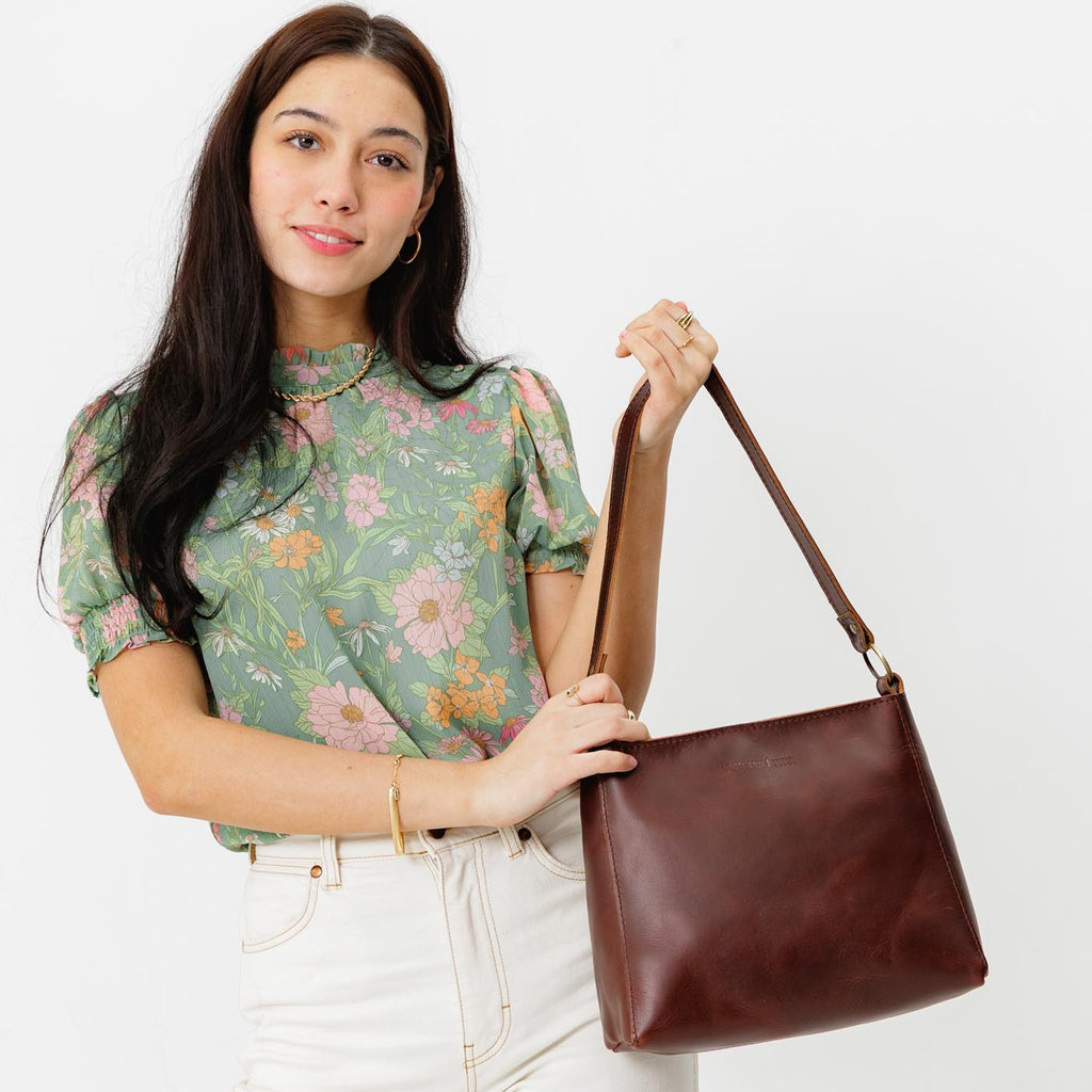 'Almost Perfect' Triangle Shoulder Bag - Famous | Online Store