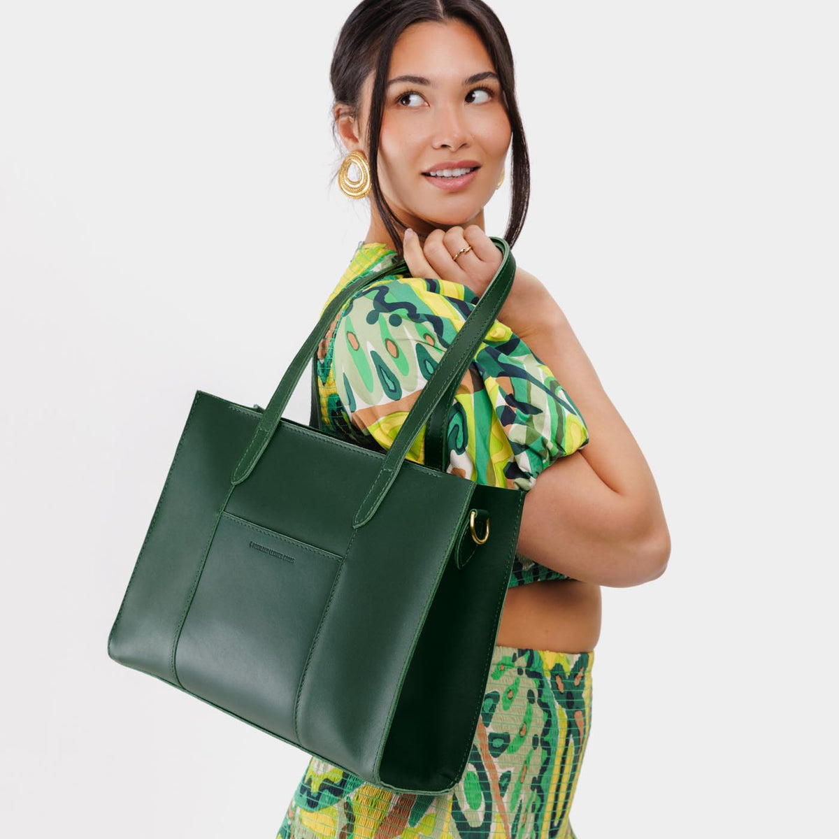 Grand sac fourre-tout à bandoulière Lola avec fermeture éclair