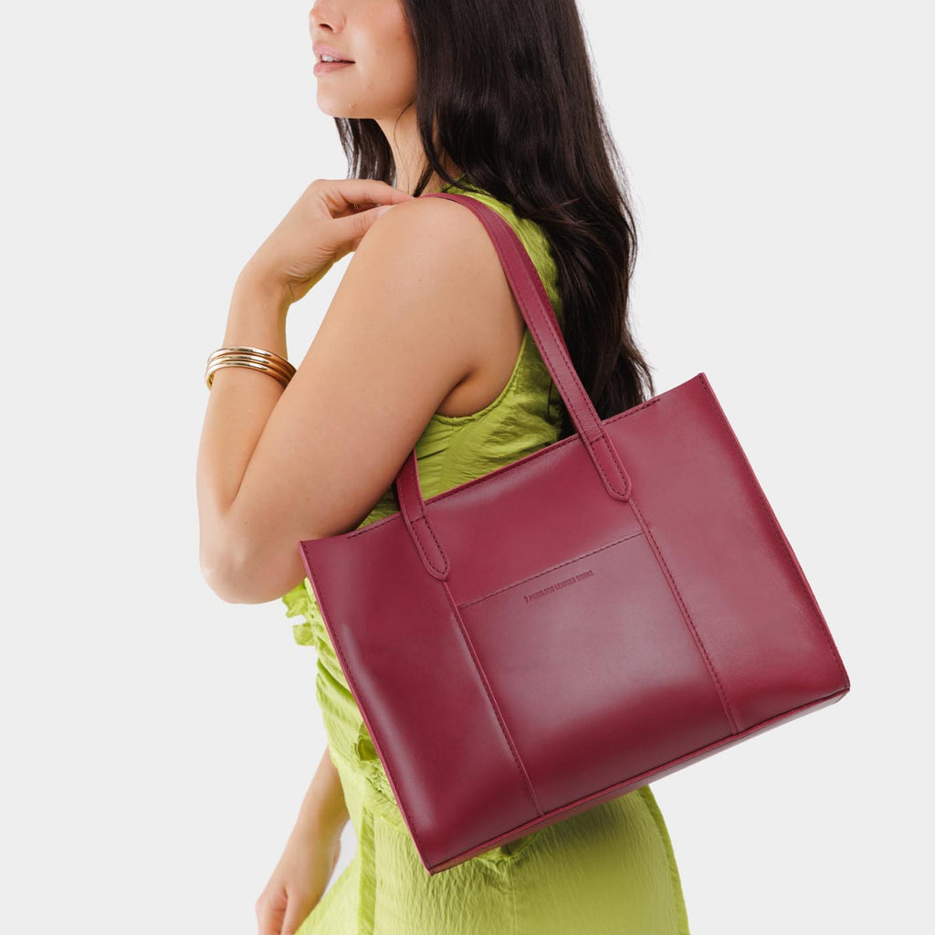 Grand sac fourre-tout à bandoulière Lola avec fermeture éclair