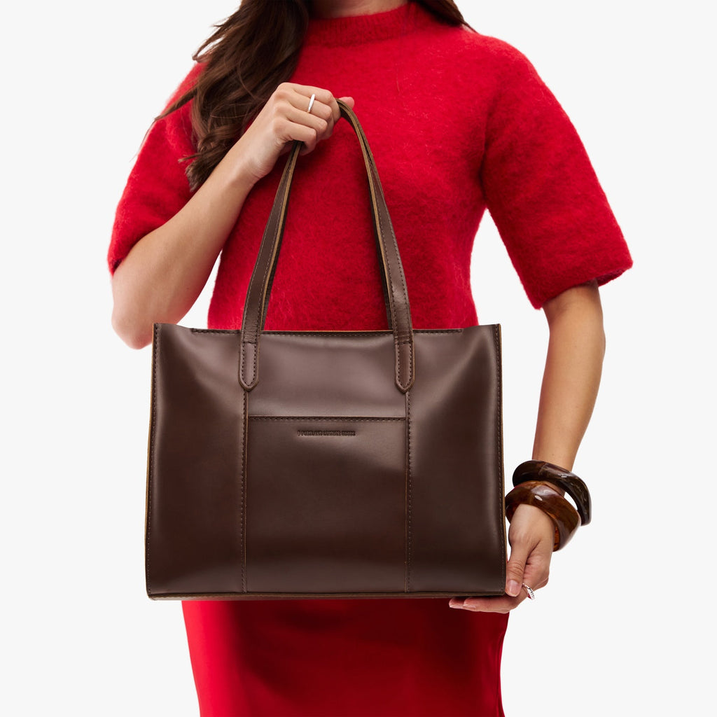 Grand sac fourre-tout à bandoulière Lola avec fermeture éclair