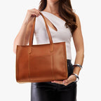 Grand sac fourre-tout à bandoulière Lola avec fermeture éclair