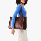 'Almost Perfect' Large Lola Zipper Crossbody Tote - Famous | Online Store