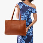 'Almost Perfect' Large Lola Zipper Crossbody Tote - Famous | Online Store