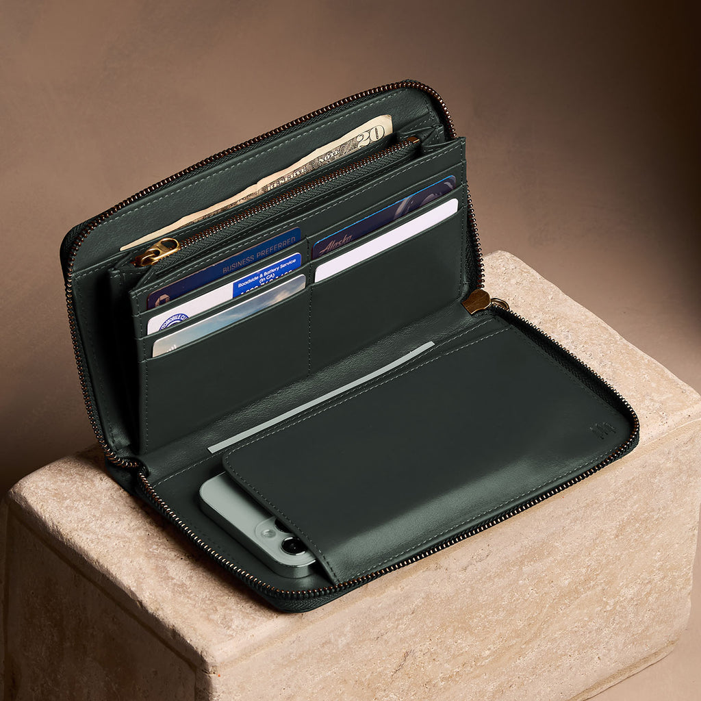 Cartera con cremallera Empire
