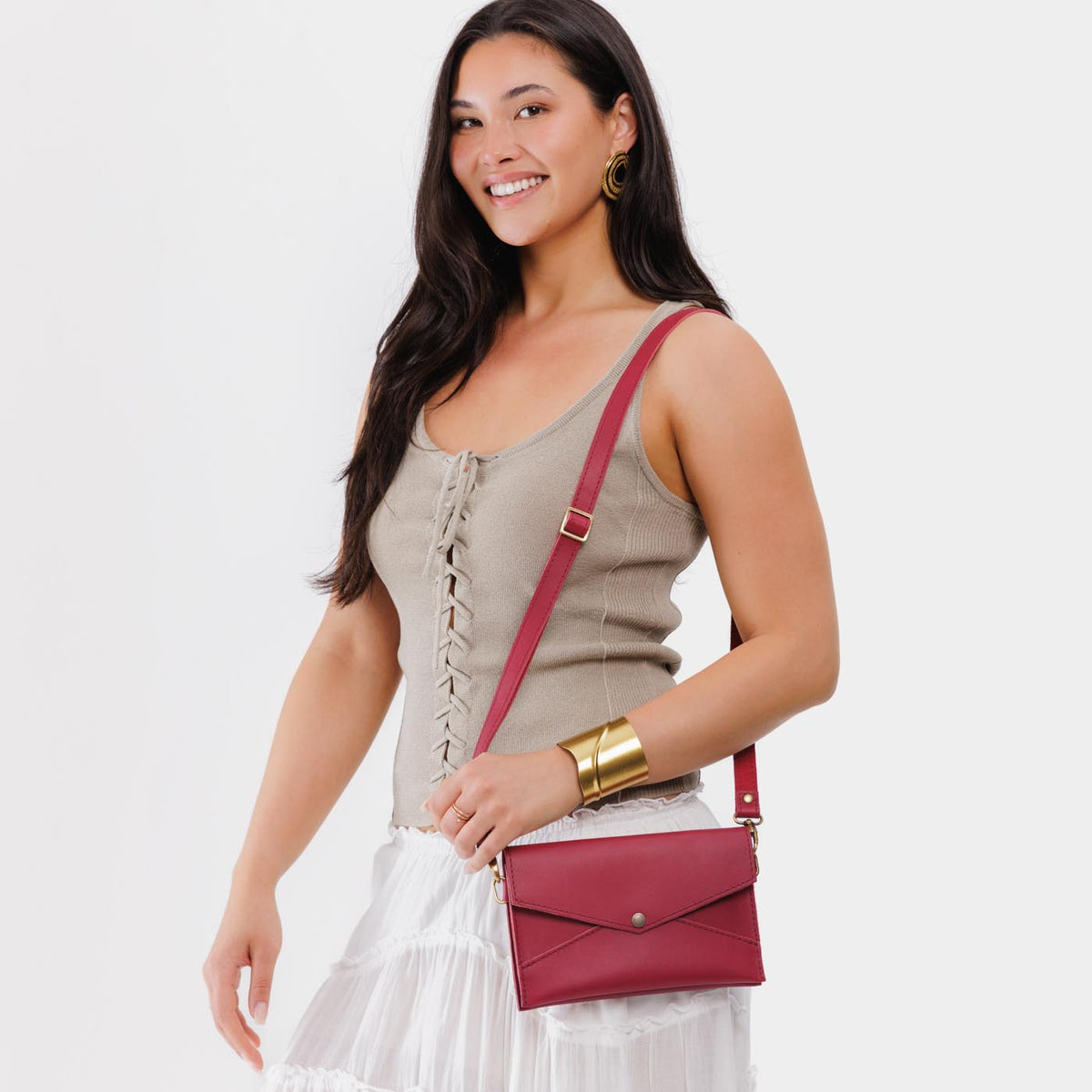 Almost Perfect' Envelope Convertible Crossbody - Famous | Online Store
