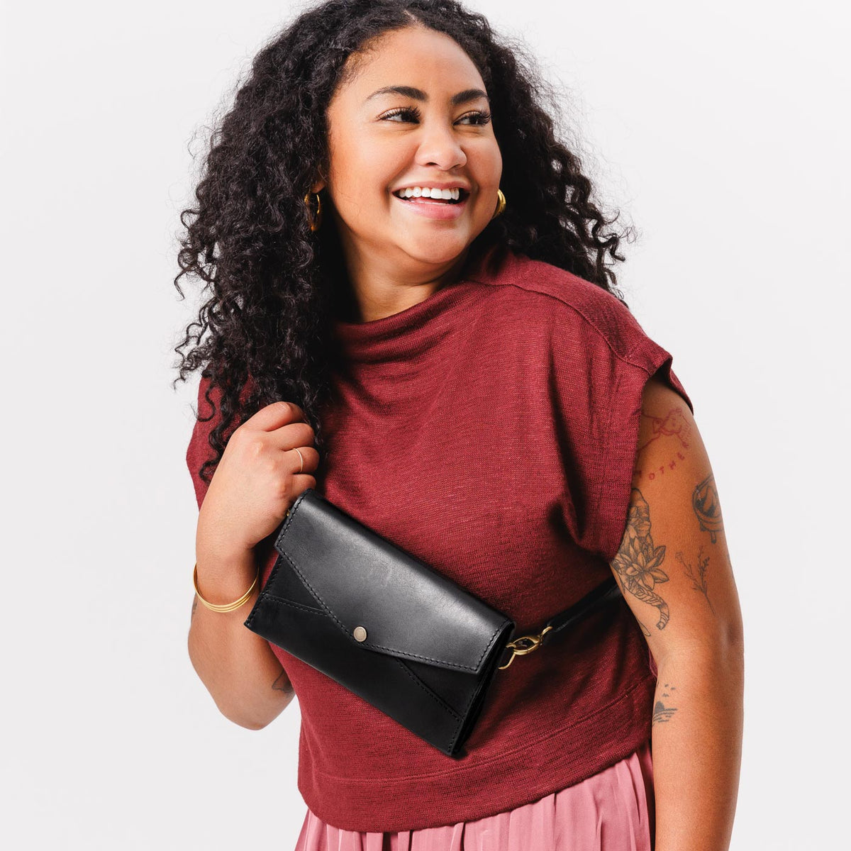 Almost Perfect' Envelope Convertible Crossbody - Famous | Online Store