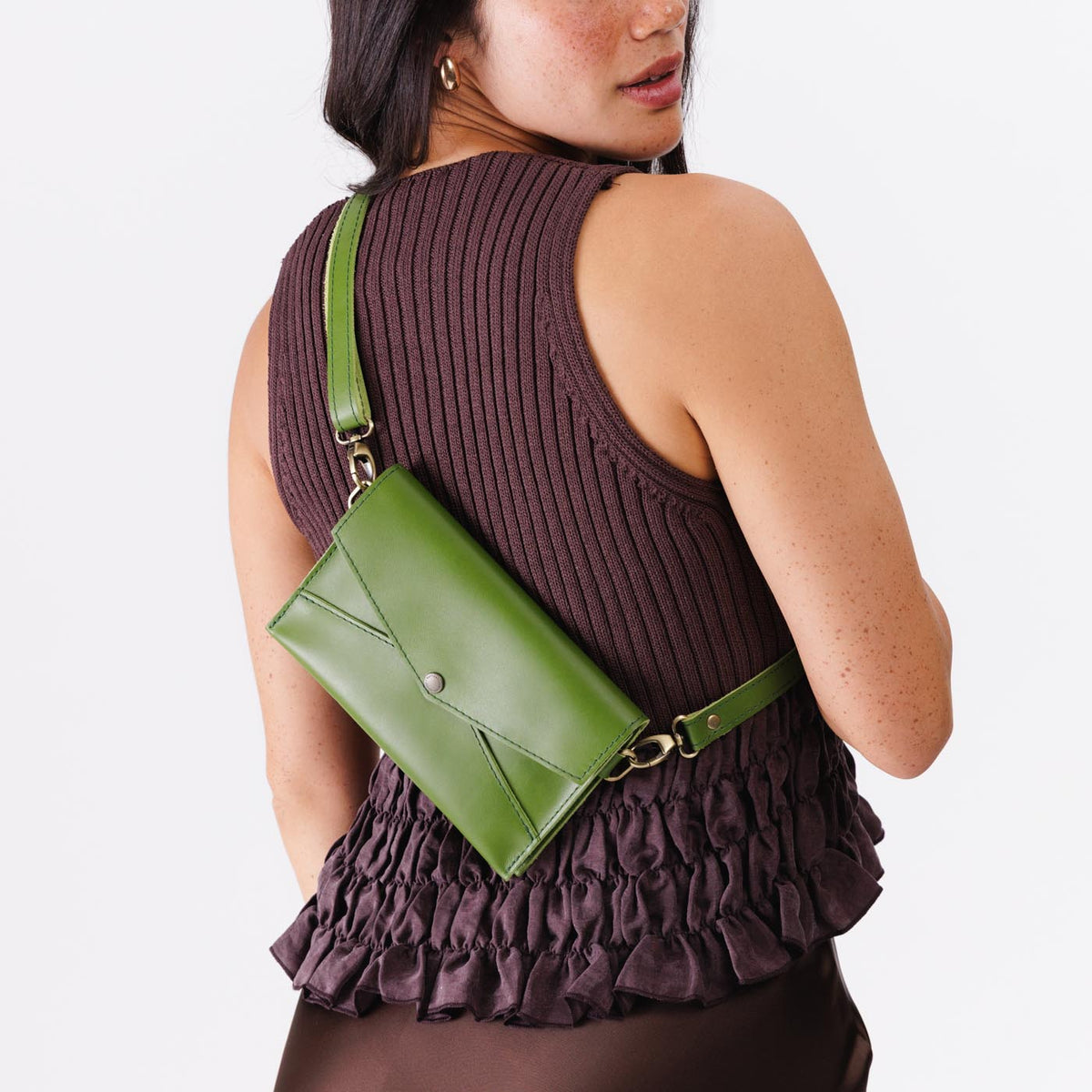 Bolso cruzado convertible tipo sobre