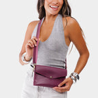 Bolso cruzado convertible tipo sobre