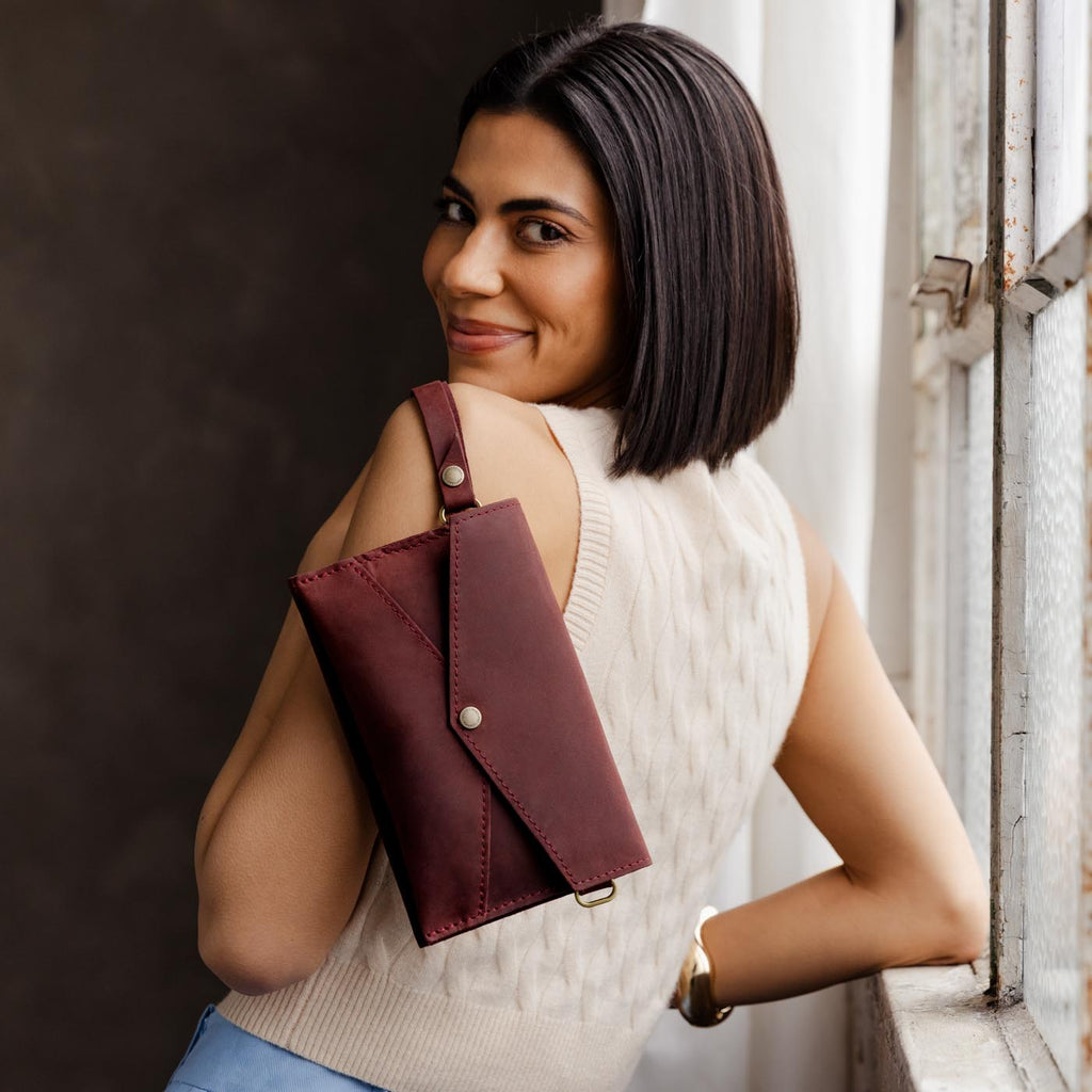 Almost Perfect' Envelope Convertible Crossbody - Famous | Online Store