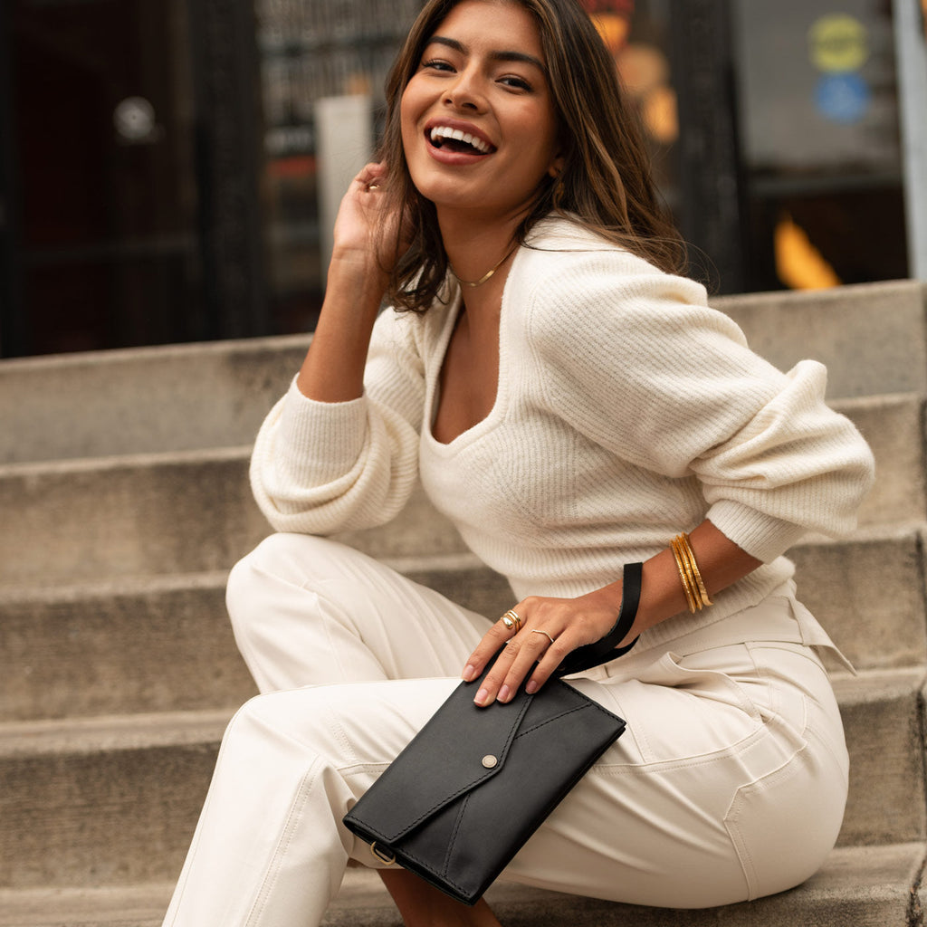 Almost Perfect' Envelope Convertible Crossbody - Famous | Online Store