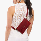 Bolso cruzado convertible tipo sobre