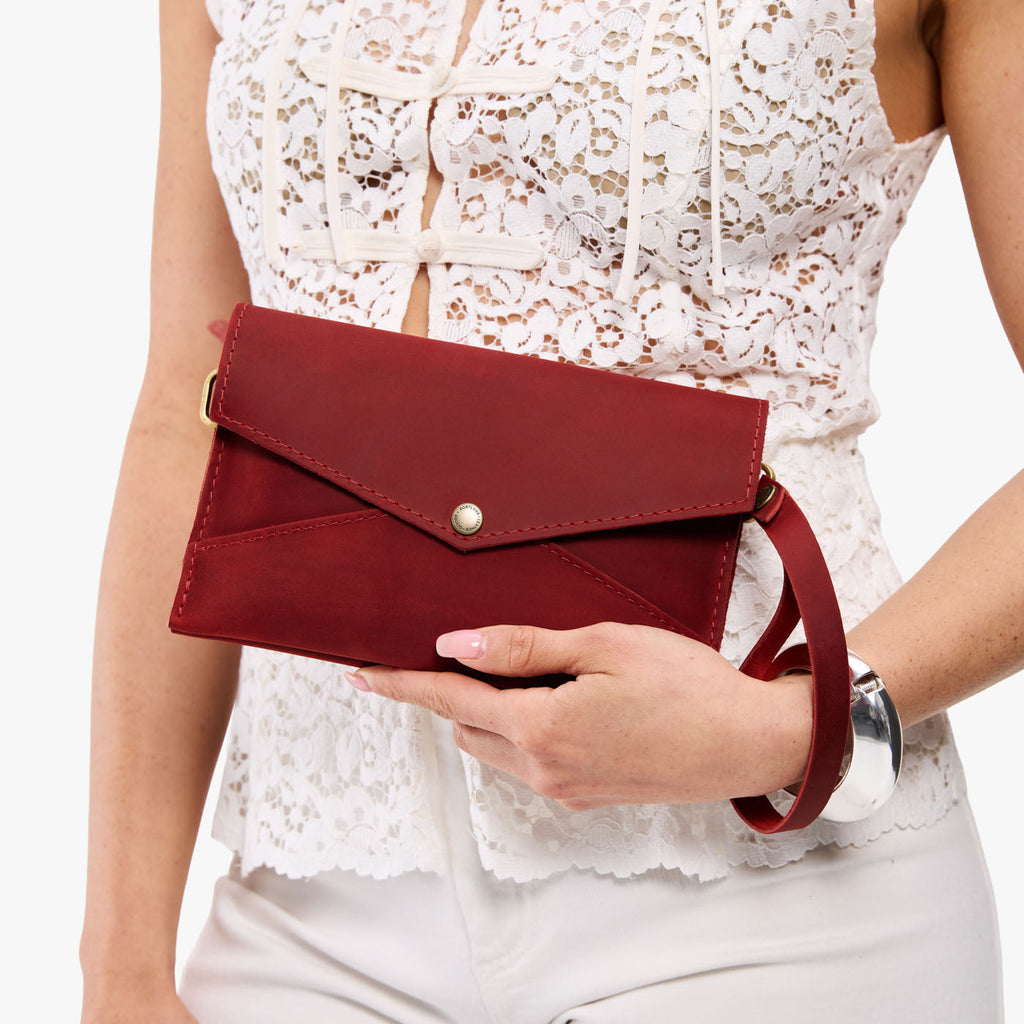 Bolso cruzado convertible tipo sobre