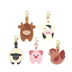 Porte-clés animal de la ferme