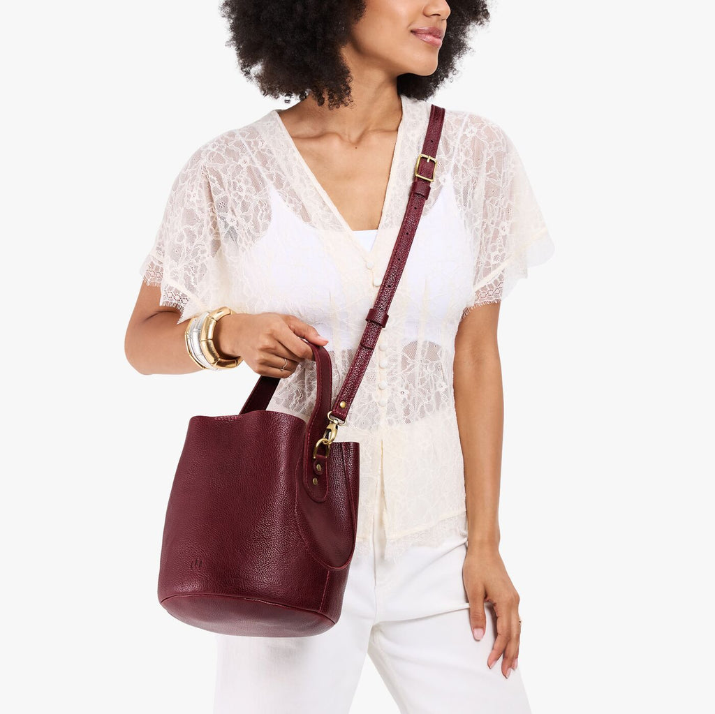 'Almost Perfect' Belle Bucket Bag - Famous | Online Store