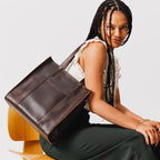 'Almost Perfect' Large Lola Zipper Crossbody Tote - Famous | Online Store