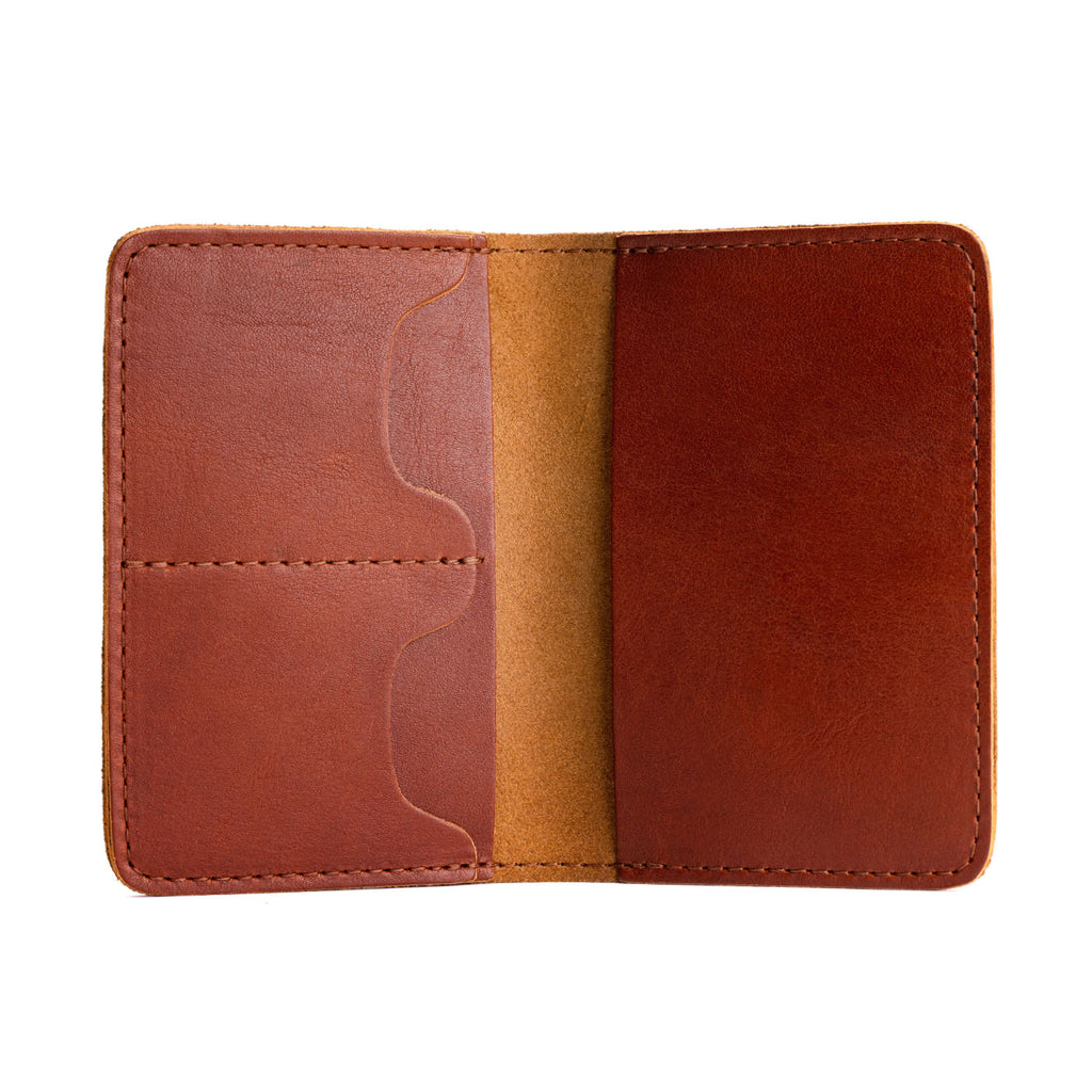 'Almost Perfect' Leather Modern Passport Holder - Famous | Online Store