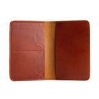 'Almost Perfect' Leather Modern Passport Holder - Famous | Online Store