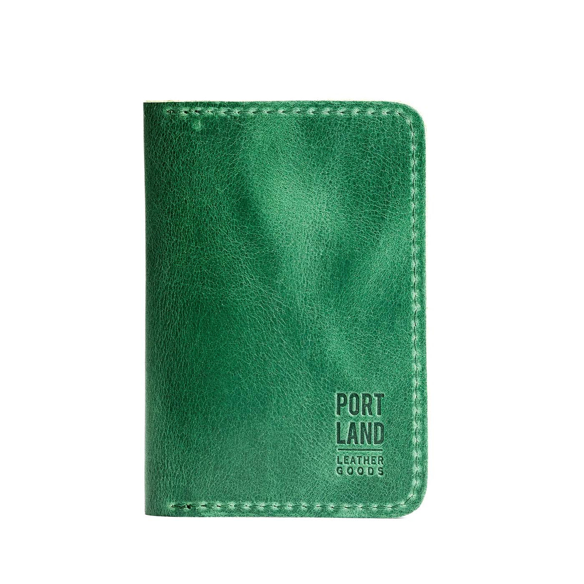 Portapasaportes moderno de piel