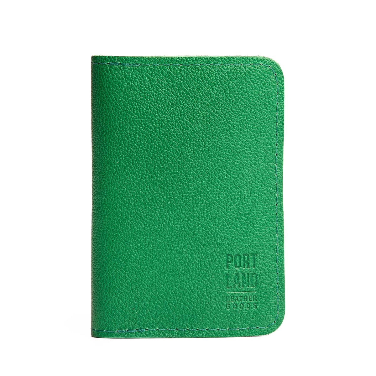 Portapasaportes moderno de piel