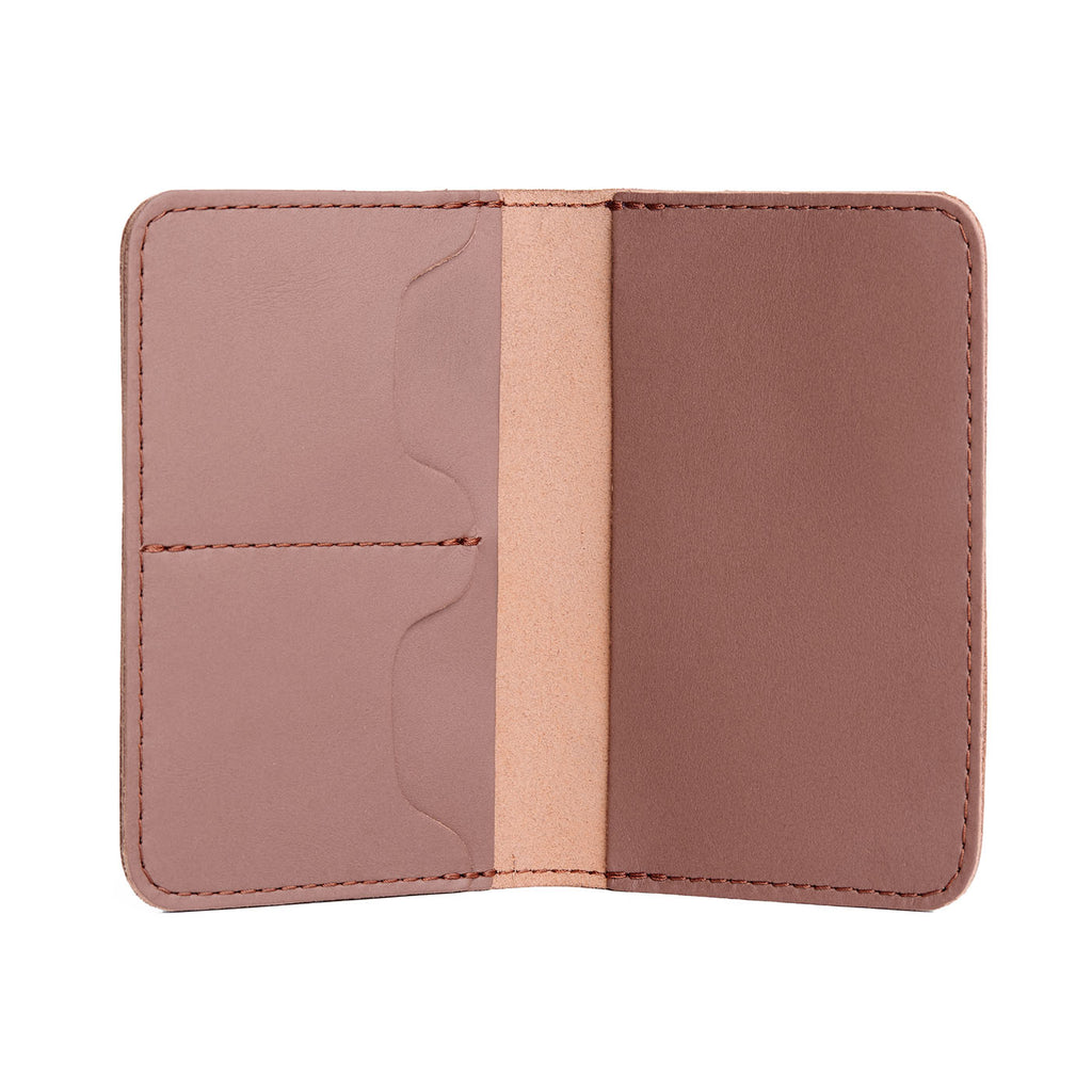 'Almost Perfect' Leather Modern Passport Holder - Famous | Online Store