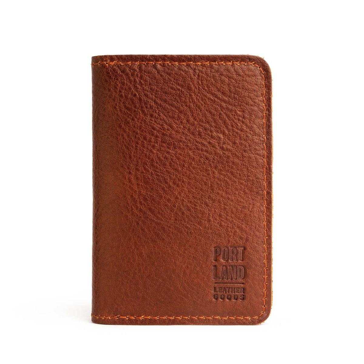 Portapasaportes moderno de piel