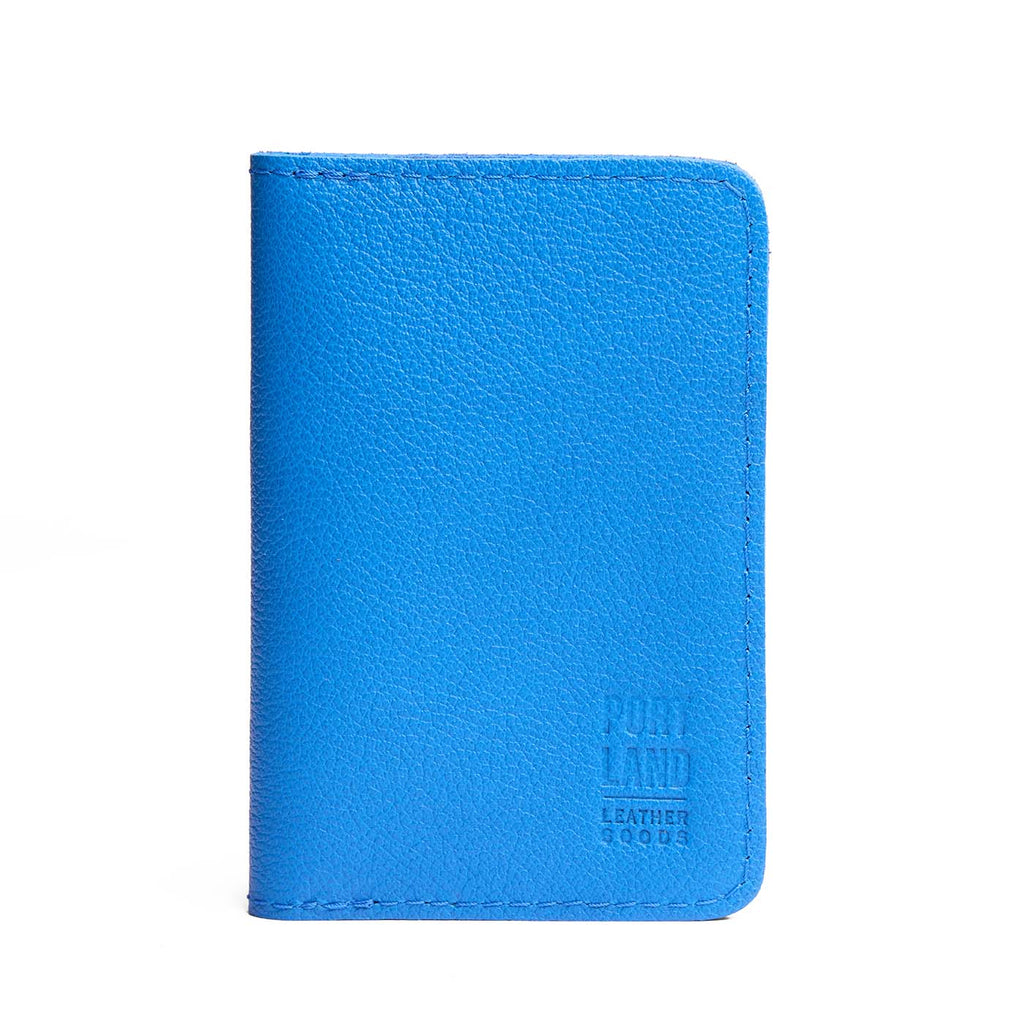 Portapasaportes moderno de piel