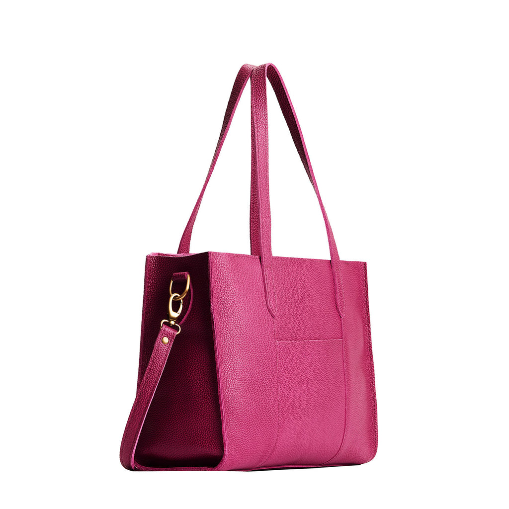 'Almost Perfect' Large Lola Zipper Crossbody Tote - Famous | Online Store