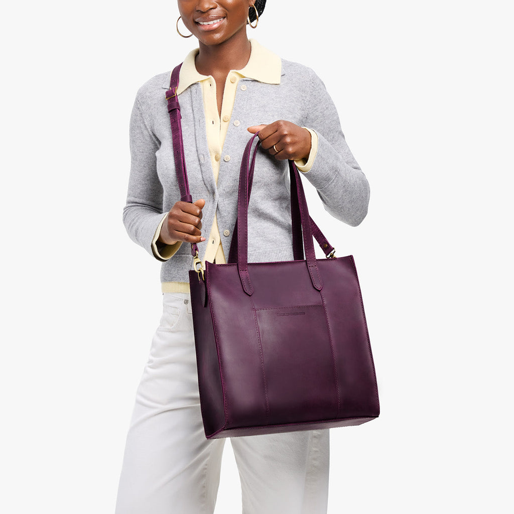 'Almost Perfect' Large Lola Zipper Crossbody Tote - Famous | Online Store