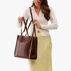 'Almost Perfect' Large Lola Zipper Crossbody Tote - Famous | Online Store